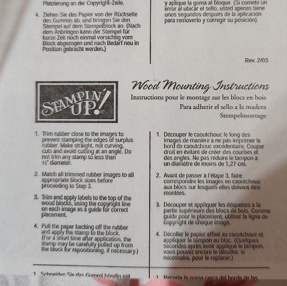 Stampin' Up! Best Blossoms Stamp Set - Picture 8 of 10